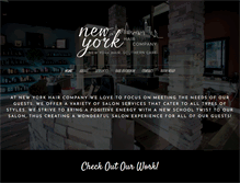 Tablet Screenshot of newyorkhair.com